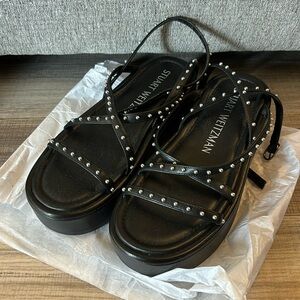 Stuart Weitzman | Pearl Platform Gladiator Sandal- 6.5